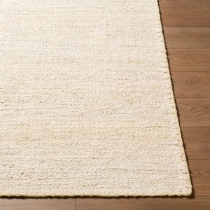 Livabliss Beverly Handwoven Jute Flatweave Rug Natural Fiber Artisan Accent for Entryway or Kitchen Ecru, Sandston 5' x 7'6" GABV2300-576