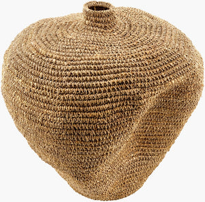 Livabliss Chiya Handwoven Indonesian Floor Vase Bohemian Oversized Woven Organic Decor Accent GACI001-212020