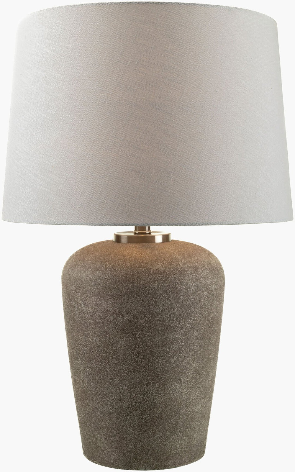 Livabliss Cordova Rustic Table Lamp with Linen Shade Mixed Material Handcrafted Warm Glow GACO-001