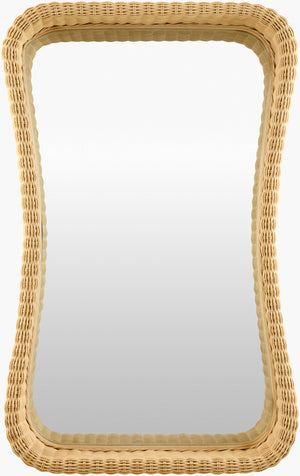 Livabliss Currington Artisan Wall Mirror Bohemian Layered Frame Handcrafted Accent Piece GACU001-4025