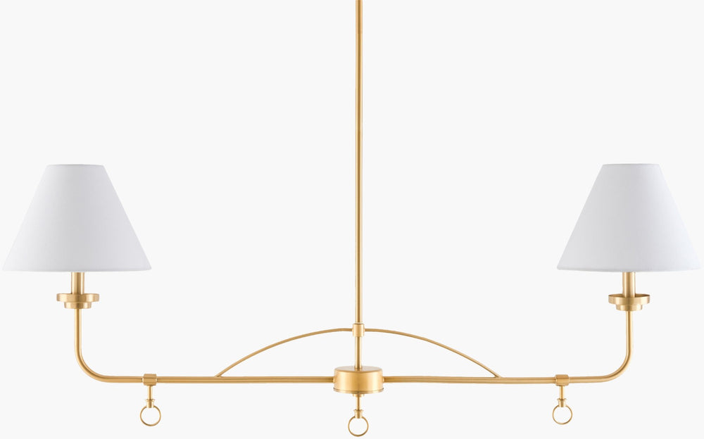 Livabliss The Channy Wide Linen Pendant Light French Country Style for Dining and Kitchen GACY-002