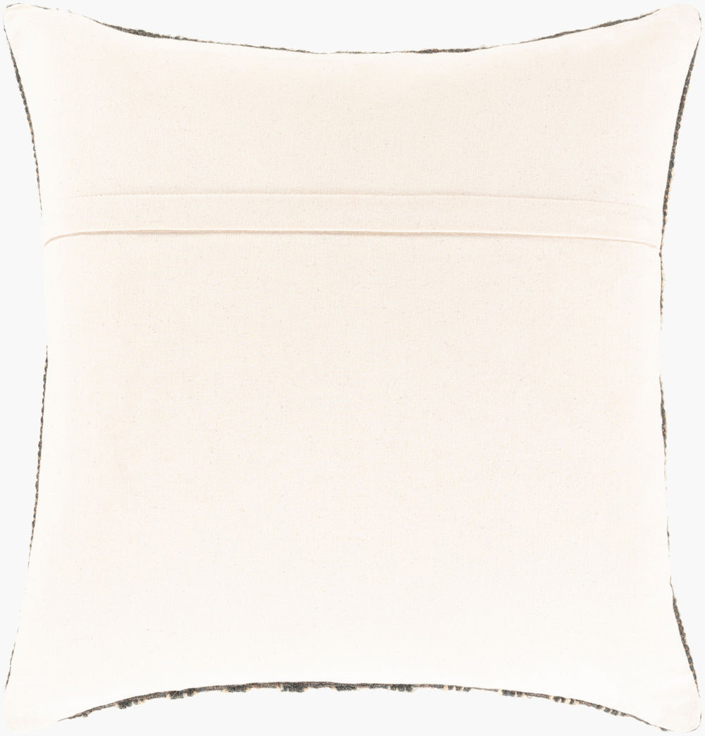 Surya Gada 20" X 20" Elegant Accent Pillow - Unique Cotton, Wool & Jute Blend For Cozy Home Decor Amber Wool,Jute,Cotton Gad001-2020
