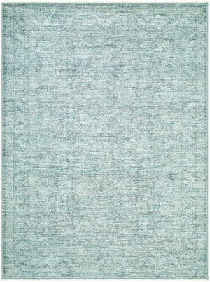 Livabliss Maria Elena Persian Medallion Area Rug Polyester Woven Fringe Living Room Accent Dusty Sage, Cre 6'4" x 9' GADA2301-649