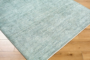 Livabliss Maria Elena Persian Medallion Area Rug Polyester Woven Fringe Living Room Accent Dusty Sage, Cre 6'4" x 9' GADA2301-649