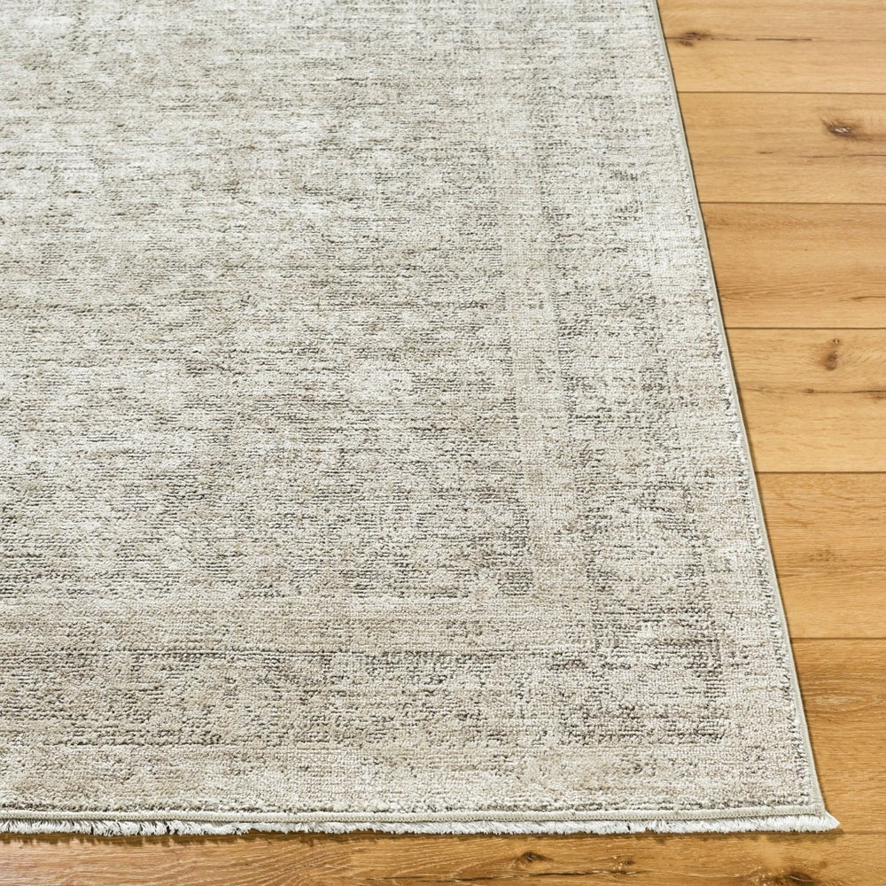 Livabliss Maria Elena Traditional Fringe Area Rug Polyester Pile for Living Room Spaces Ivory, Medium B 2'7" x 7'3" GADA2304-2773