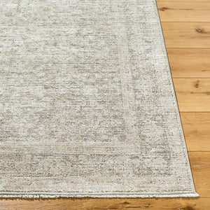 Livabliss Maria Elena Traditional Fringe Area Rug Polyester Pile for Living Room Spaces Ivory, Medium B 7'10" x 10' GADA2304-71010