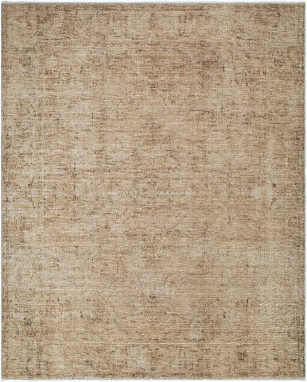 Livabliss Fetscher Vintage Inspired Distressed Geometric Polyester Accent Rug for Entryways Light Beige, Li 7'10" x 10' GAHU2300-71010