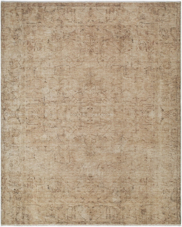 Livabliss Fetscher Vintage Inspired Distressed Geometric Polyester Accent Rug for Entryways Light Beige, Li 7'10" x 10' GAHU2300-71010