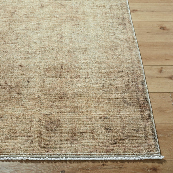 Livabliss Fetscher Vintage Inspired Distressed Geometric Polyester Accent Rug for Entryways Light Beige, Li 2'2" x 3'9" GAHU2300-2745
