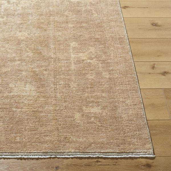 Livabliss Fetscher Machine Woven Polyester Accent Rug Distressed Vintage Neutral Bohemian Entryway Light Brown, Iv 2'2" x 3'9" GAHU2302-2745