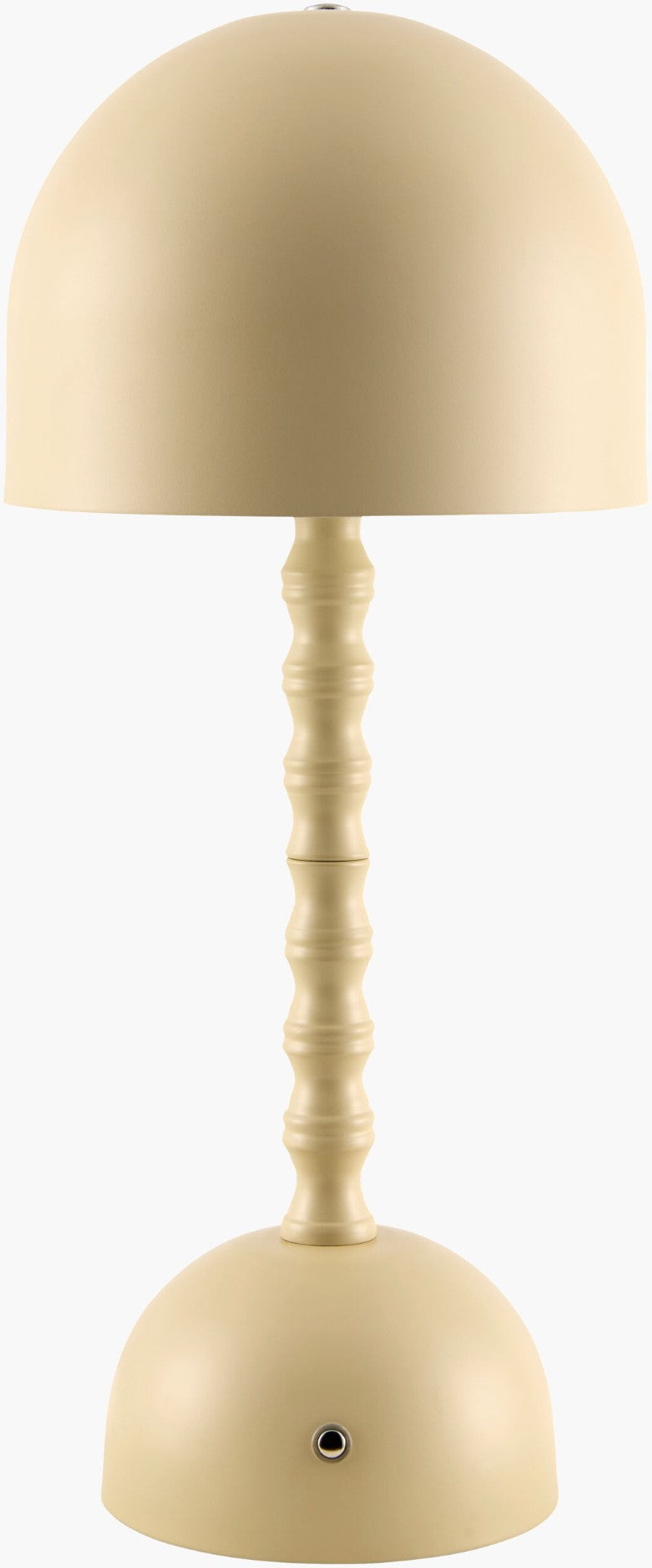Livabliss Gaios Arts and Crafts Table Lamp with Felt Shade Metal Base Cordless Portable GAI-003