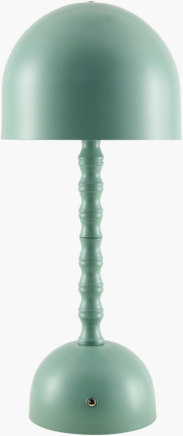 Livabliss Gaios Cordless Felt Shade Table Lamp Arts and Crafts Metal Base Warm Ambient Glow GAI-005