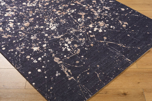 Livabliss Janek Hand-tufted Geometric Accent Rug Mid-century Modern Polyester for Entryways Charcoal, Ivory 8'10" x 12' GAJA2300-81012