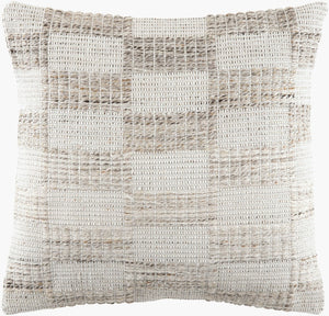 Livabliss Katalina Handcrafted Cotton Square Accent Pillow for Outdoor and Indoor Seating GAKL004-1818P