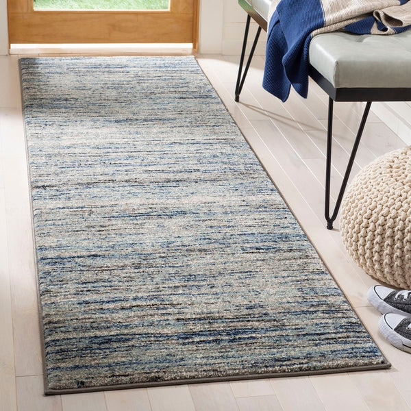 Safavieh Galaxy 113 Power Loomed Contemporary Rug IIX Blue / Grey GAL113M-26