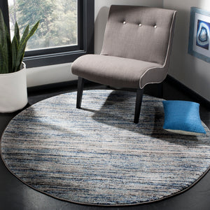 Safavieh Galaxy 113 Power Loomed Contemporary Rug IIX Blue / Grey GAL113M-26