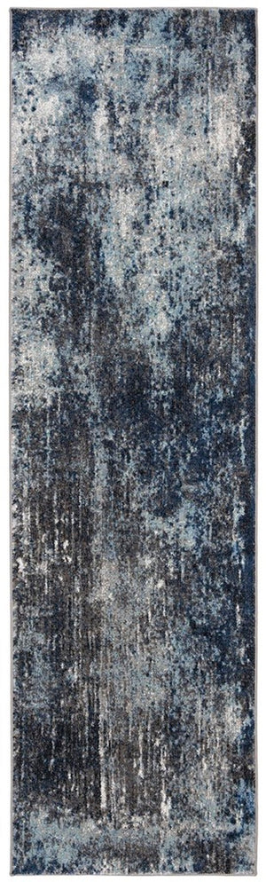 Safavieh Galaxy 116 Power Loomed Contemporary Rug Charcoal / Blue GAL116H-6