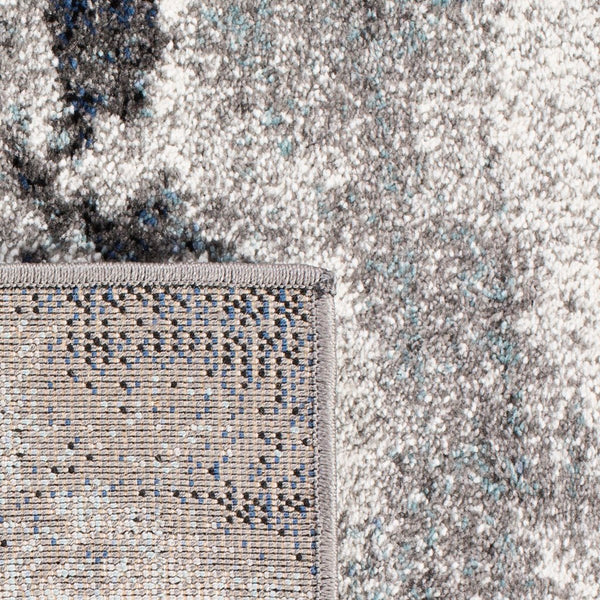 Safavieh Galaxy 119 Power Loomed Contemporary Rug Grey / Ivory GAL119F-6