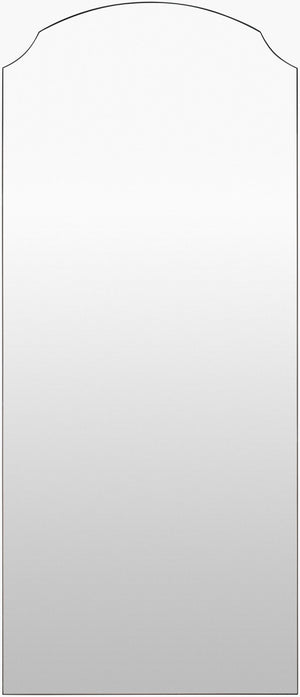 Livabliss Landon Frameless Full Length Floor Mirror Slim Modern Lean for Bedroom or Hallway Black 70"H x 30"W x 2"D GALA1003-7030