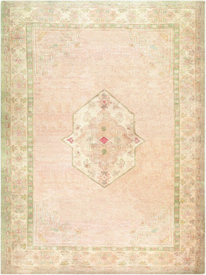 Livabliss Luciana Hand Tufted Polyester Accent Rug Traditional Motifs for Entryway or Kitchen Sage, Sandstone 8'10" x 12' GALU2301-81012