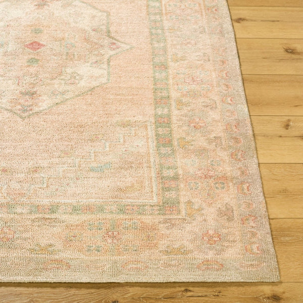 Livabliss Luciana Hand Tufted Polyester Accent Rug Traditional Motifs for Entryway or Kitchen Sage, Sandstone 8'10" x 12' GALU2301-81012