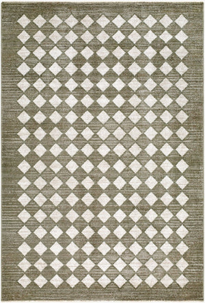 Livabliss Myrtle Avenue Arts and Crafts Area Rug with Fringe for Large Living Spaces Taupe, Light Ol 2'6" x 9' GAMY2306-269