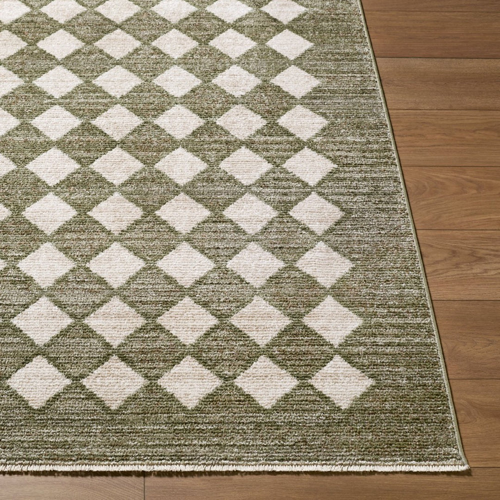 Livabliss Myrtle Avenue Arts and Crafts Area Rug with Fringe for Large Living Spaces Taupe, Light Ol 2'6" x 9' GAMY2306-269