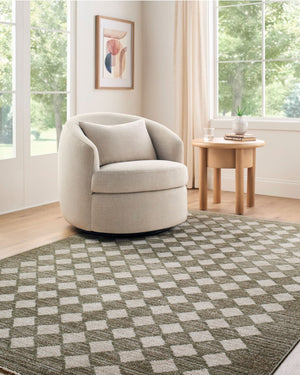 Livabliss Myrtle Avenue Arts and Crafts Area Rug with Fringe for Large Living Spaces Taupe, Light Ol 2'6" x 9' GAMY2306-269