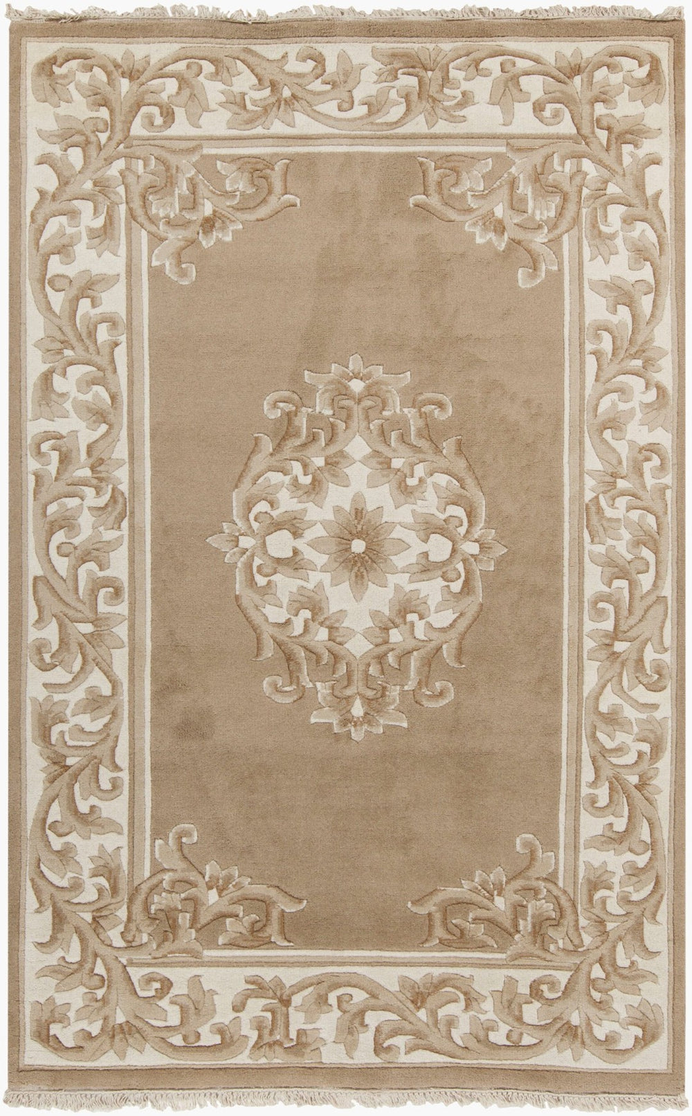 Surya Orphan Designs Handcrafted Area Rug with Natural Texture for Living Rooms and Bedrooms 8'3" x 11'6" Rectangle KRI-83116TI