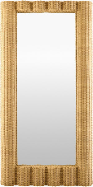 Livabliss Tortola Handcrafted Bohemian Accent Mirror Tall Vertical Statement Piece for Entryway GAOO001-6834