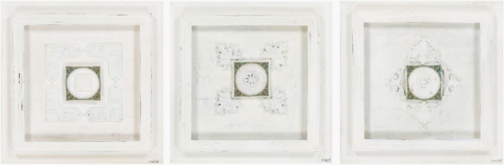 Surya Wall Decor Gar-2000: 18” X 18” Framed Art To Revitalize Your Space With Modern Elegance Main, Cream Canvas Gar2000-1818