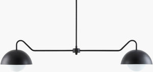 Livabliss The Stiven Arts and Crafts Metal Pendant Light Warm Glow for Dining or Kitchen Island GASE-001