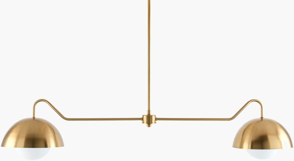 Livabliss The Stiven Linear Metal Pendant Arts and Crafts Style Light for Islands or Dining GASE-002