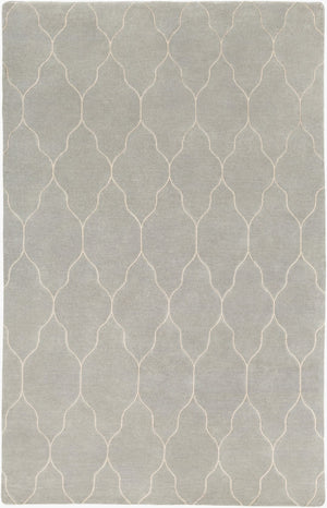 Surya Gates Handmade 2' X 3' Wool Rug - Exquisite Indian Craftsmanship For Timeless Home Elegance! Taupe Wool Gat1010-58