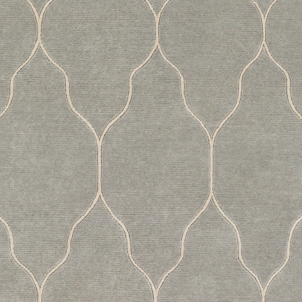 Surya Gates Handmade 2' X 3' Wool Rug - Exquisite Indian Craftsmanship For Timeless Home Elegance! Taupe Wool Gat1010-58