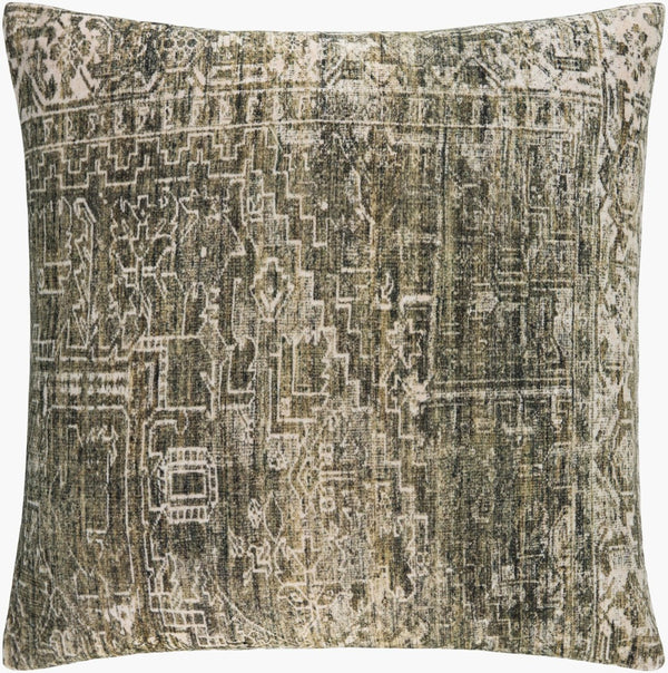 Livabliss Toole Handcrafted Cotton Accent Pillow Woven in India for Bohemian Global Interiors GATO001-2020
