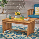 Christopher Knight Home® - Noble House - Carolina Outdoor Acacia Wood Coffee Table