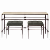 Bernhardt Ellsworth Metal Console Table K1403