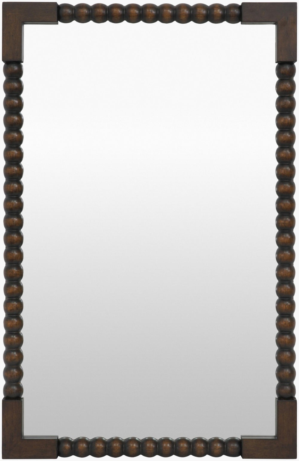 Livabliss Lizzie Vertical Wall Mirror Traditional Style for Bedroom Hallway or Living Room Blue 46"H x 34"W x 2"D GAZZ001-46342