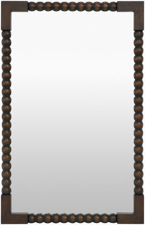 Livabliss Lizzie Vertical Wall Mirror Traditional Style for Bedroom Hallway or Living Room Blue 37"H x 24"W x 2"D GAZZ001-37242