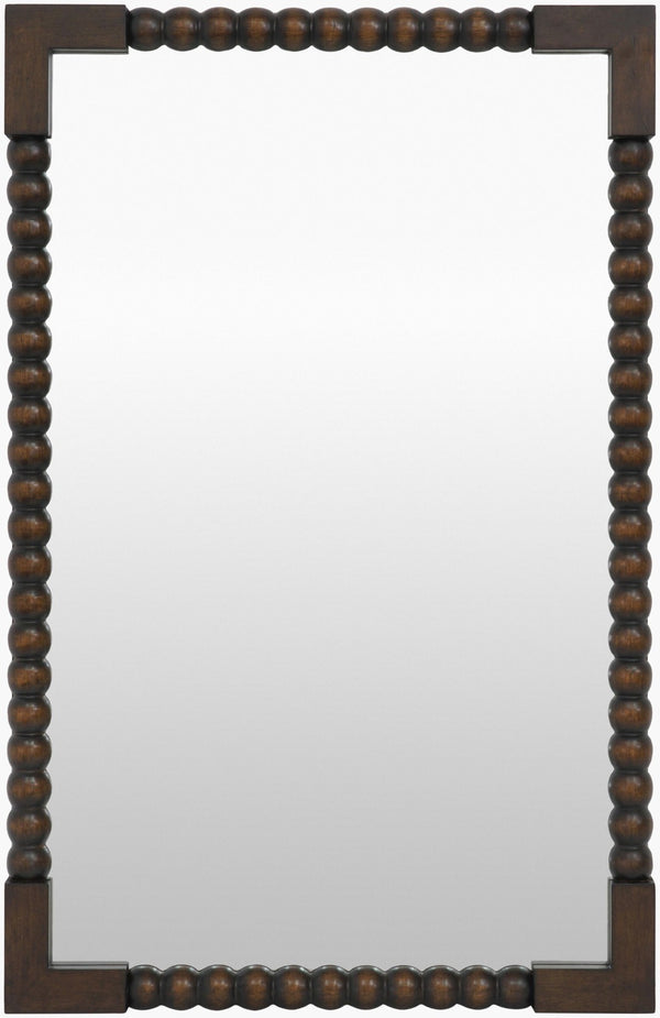 Livabliss Lizzie Vertical Wall Mirror Traditional Style for Bedroom Hallway or Living Room Blue 37"H x 24"W x 2"D GAZZ001-37242