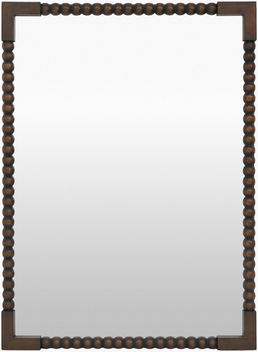 Livabliss Lizzie Vertical Wall Mirror Traditional Style for Bedroom Hallway or Living Room Blue 46"H x 34"W x 2"D GAZZ001-46342