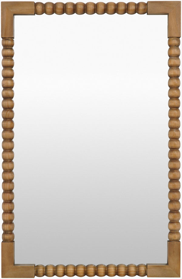 Livabliss Lizzie Traditional Wall Mirror Elegant Frame for Entryways Dining and Living Spaces Blue 37"H x 24"W x 2"D GAZZ002-37242
