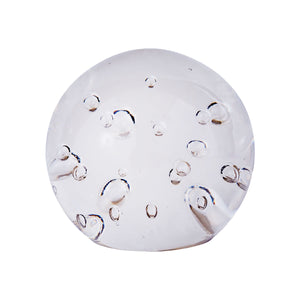 Bubble Ball in Clear Glass GBALL001 Elk Home