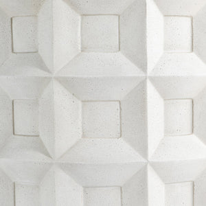 Bernhardt Bernhardt Prado Round Accent Table In Buff Finish — Cast Glass-Reinforced Concrete, Coffered Rustic Modern Elegance 324123C