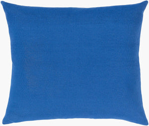 Surya Global Brights Gbt-001 18" Cotton Accent Pillow - Luxurious Comfort & Vibrant Style For Your Home Blue Cotton,Cotton Gbt006-1818p