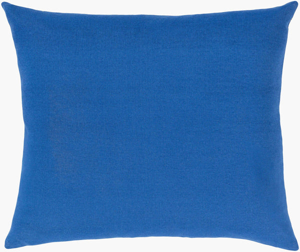 Surya Global Brights Gbt-001 18" Cotton Accent Pillow - Luxurious Comfort & Vibrant Style For Your Home Blue Cotton,Cotton Gbt006-1818p