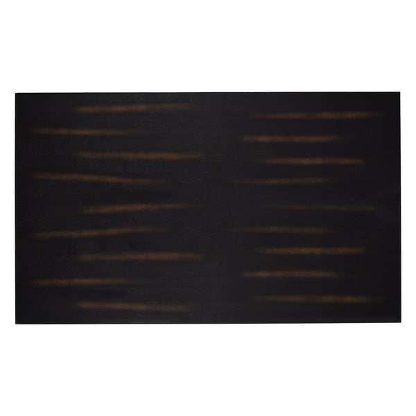 Homelegance By Top-Line Lorren 60-inch Rectangular Dining Table Black Rubberwood