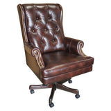 Parker House Parker Living - Leather Desk Chair Havana with Brown Base Top Grain Leather with Match (X) DC#112-HA