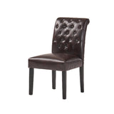 Christopher Knight Home® - Noble House - Palermo Leather Tufted Dining Chairs - Set of 2